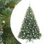 Kunstigt juletræ med 300 LED'er Grøn 180 cm PE og PVC