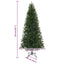 Kunstigt juletræ med stativ Grøn 210 cm PVC, PE og stål