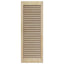 Skabsdør 2 pcs Naturfarvet 110 x 2,1 x 39,5 cm Massiv fyrretræ