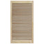 Skabsdør Naturfarvet 110 x 2,1 x 59,5 cm Massivt fyrretræ