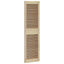 Skabsdør Naturfarvet 140,5 x 2,1 x 39,5 cm Massiv fyrretræ