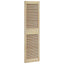 Skabsdør med dør 2 pcs Naturfarvet 140,5 x 2,1 x 39,5 cm