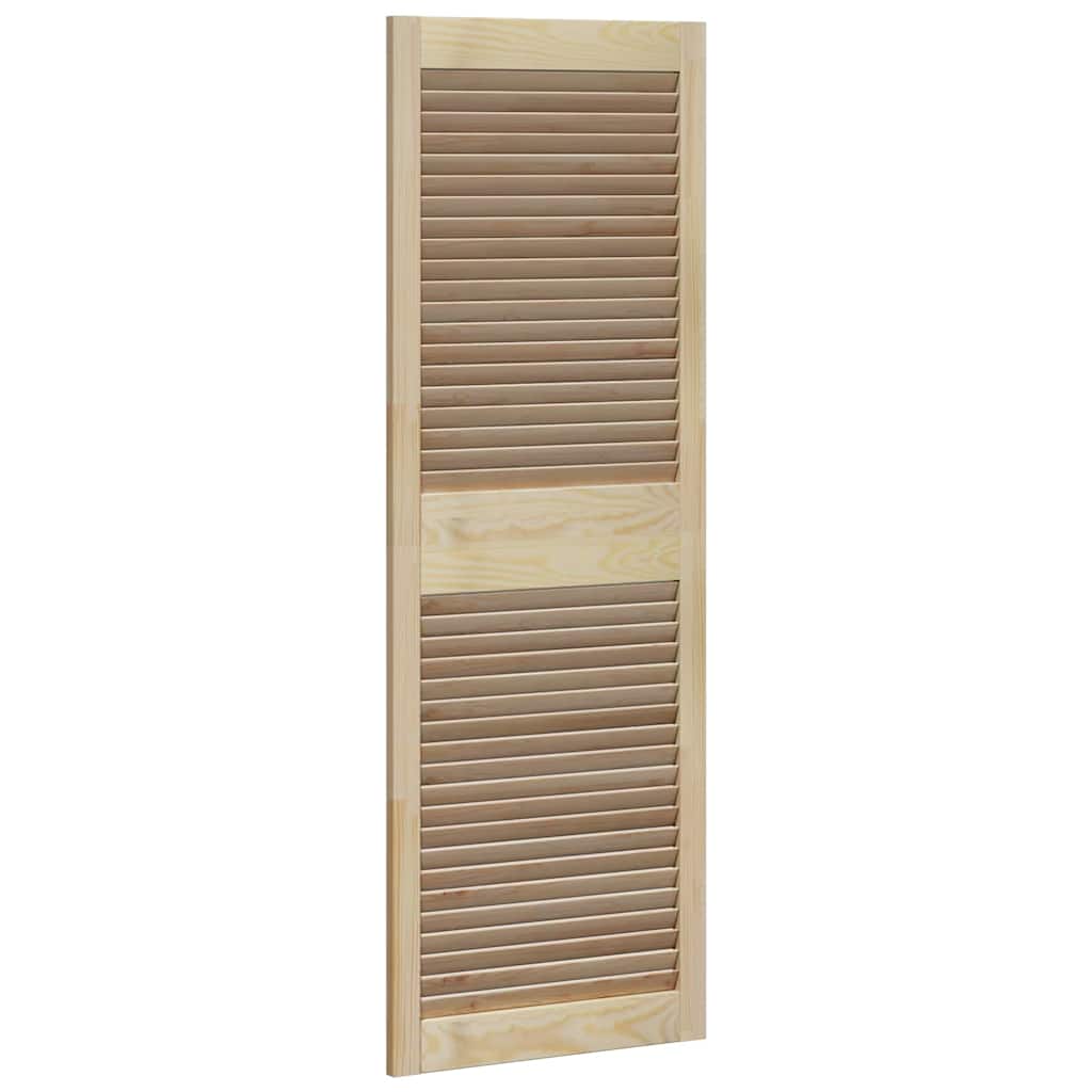 Skabsdør Naturfarvet 49,5 x 2,1 x 140,5 cm Massiv fyrretræ