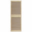 Skabsdør Naturfarvet 170 x 2,1 x 59,5 cm Massiv fyrretræ
