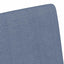 Spisebordsstole med hjul med hjul 2 pcs Blå 57 x 66 x 94 cm