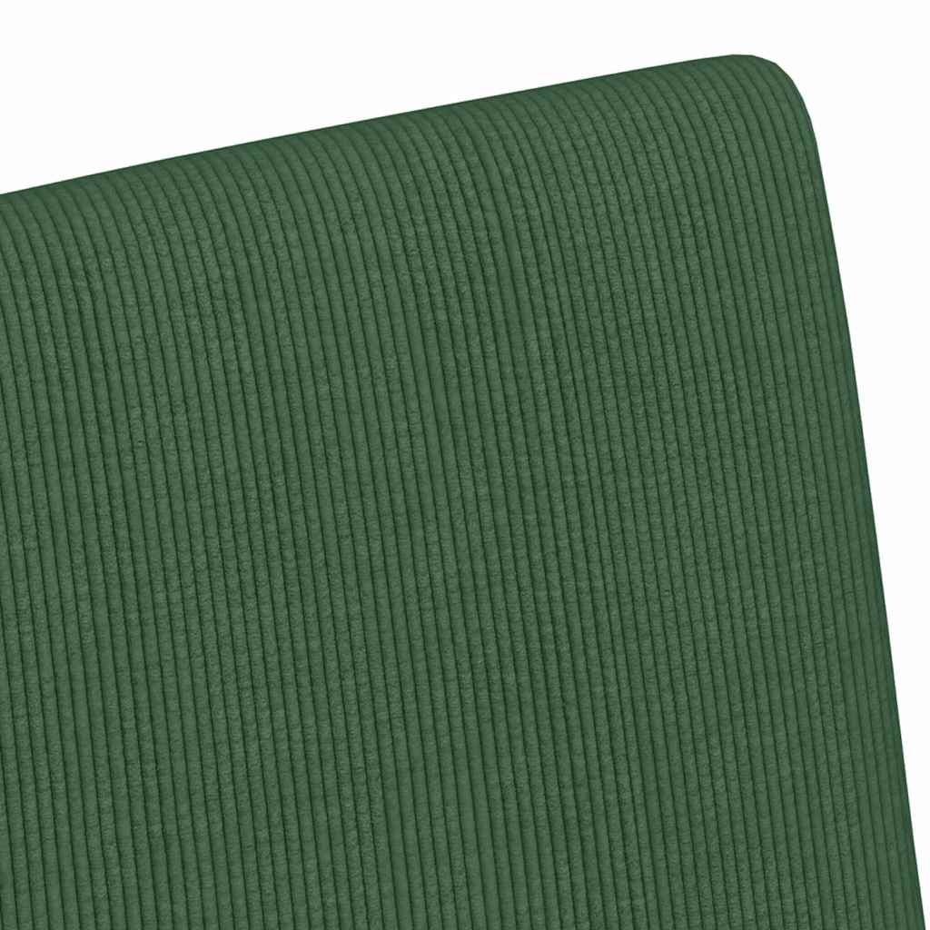 Spisebordsstole med hjul 2 pcs Grå grøn 57 x 66 x 94 cm