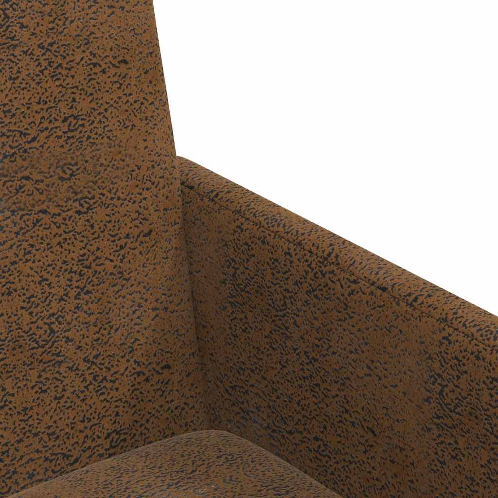 Spisebordsstole med hjul med hjul 2 pcs Brun 57 x 66 x 94 cm