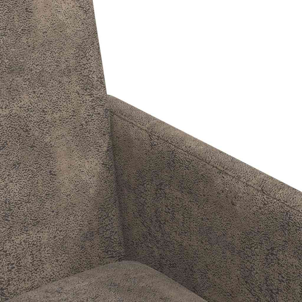 Spisebordsstole med hjul 2 pcs Mørkegrå 57 x 66 x 94 cm