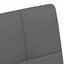 Spisebordsstole med hjul 2 pcs Mørkegrå 58 x 65 x 94 cm Stof