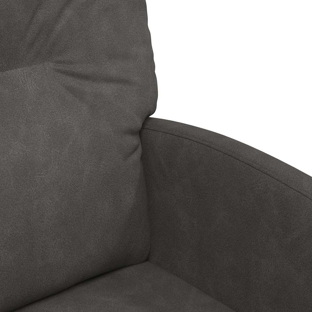 Spisebordsstole med hjul 2 pcs Sort 57 x 67 x 95 cm Kunstlæder