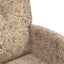 Spisebordsstole med hjul med hjul 2 pcs Lysegrå 57 x 67 x 95 cm
