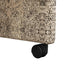 Spisebordsstole med hjul med hjul 2 pcs Lysegrå 57 x 67 x 95 cm