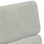 Spisebordsstole med hjul 2 pcs Lysegrå 58 x 65 x 98 cm Fløjl