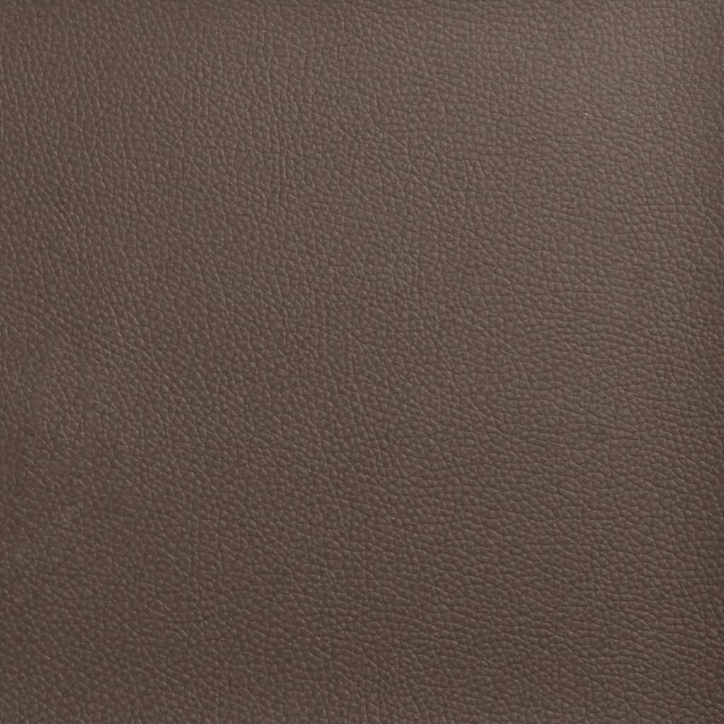 Spisebordsstole med hjul 2 pcs Brun 58 x 65 x 98 cm Kunstlæder