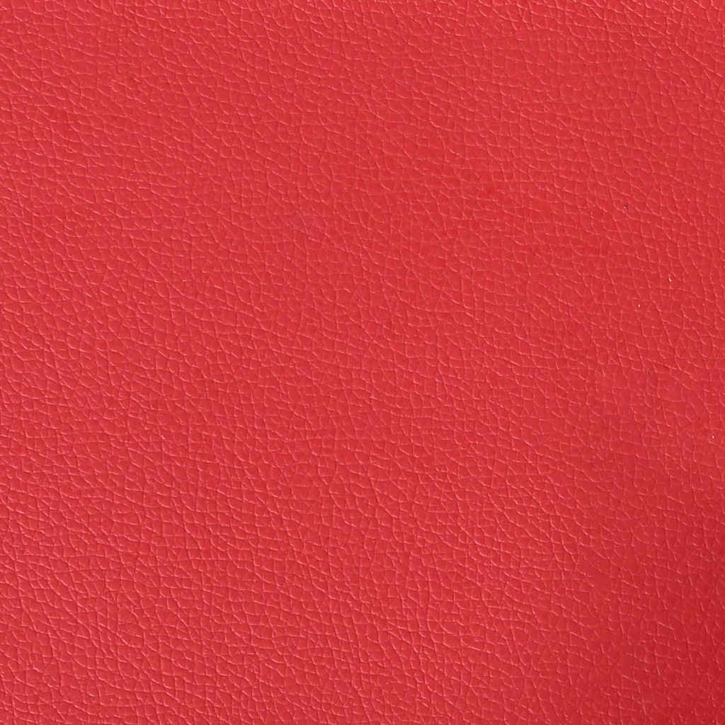 Spisebordsstole med hjul 2 pcs Rød 58 x 65 x 98 cm Kunstlæder