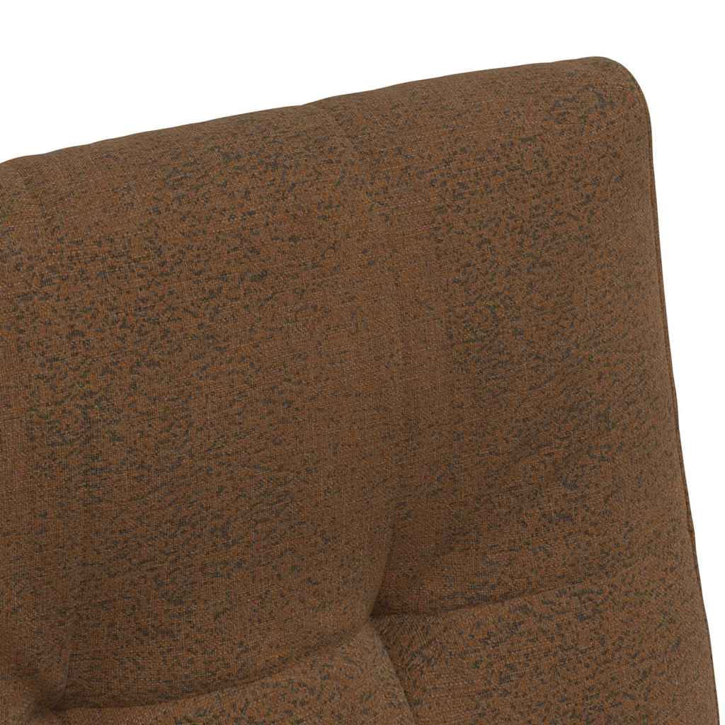 Spisebordsstole med hjul med hjul 2 pcs Brun 58 x 67 x 97 cm