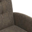 Spisebordsstole med hjul 2 pcs Mørkegrå 58 x 67 x 97 cm