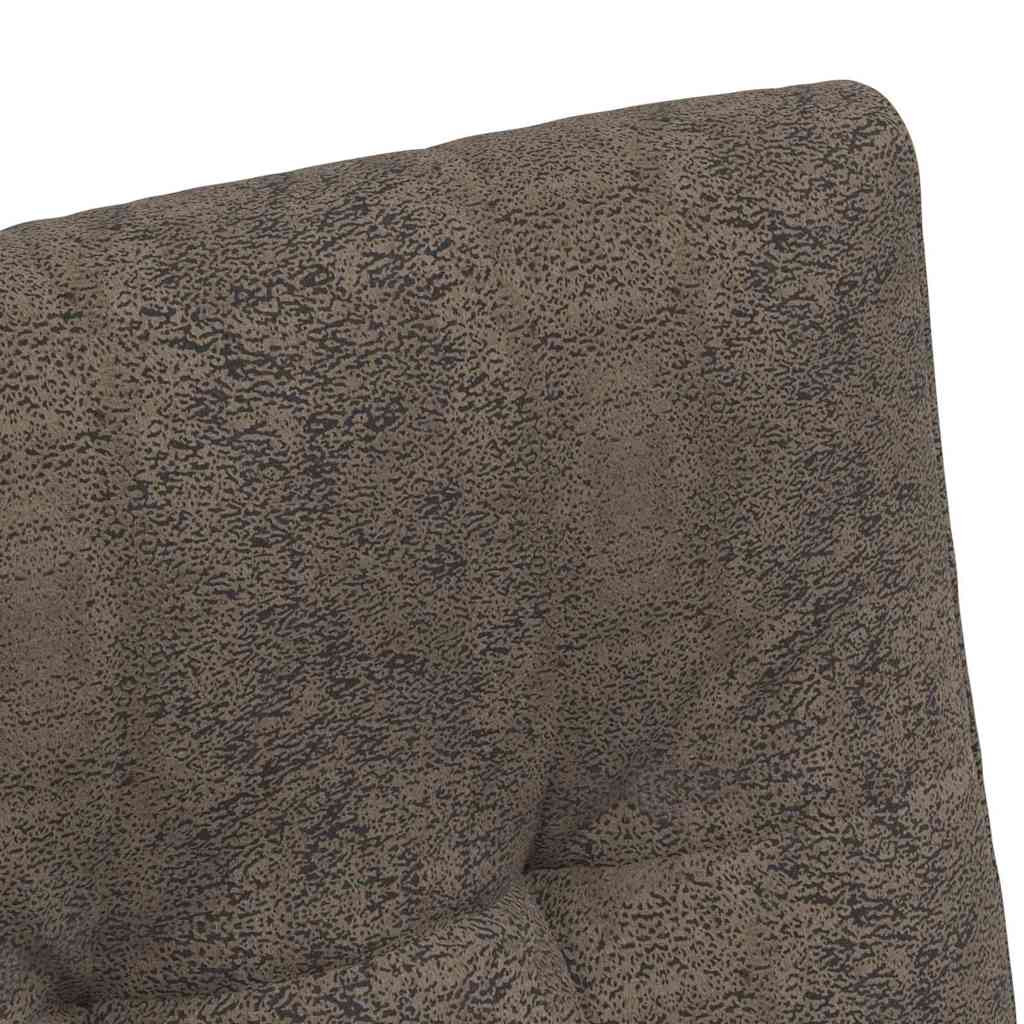 Spisebordsstole med hjul 2 pcs Mørkegrå 58 x 67 x 97 cm