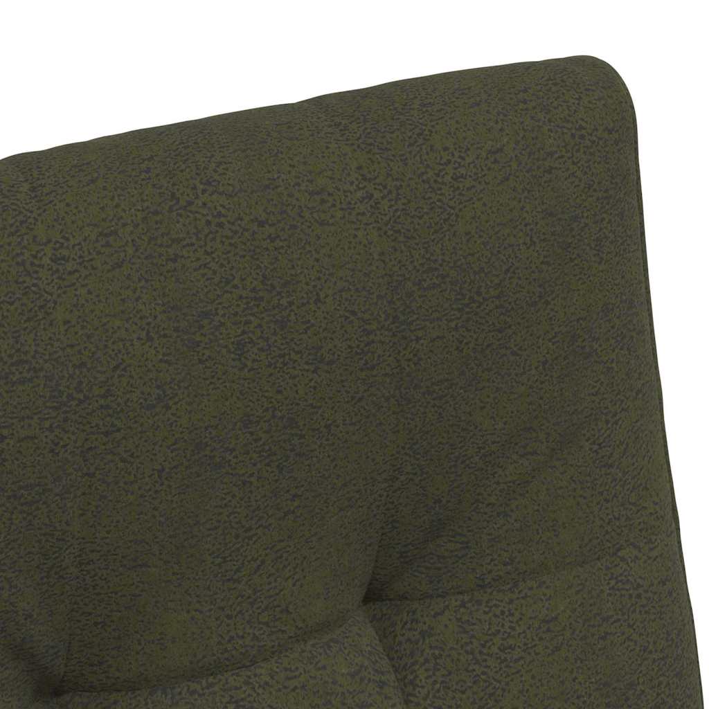 Spisebordsstole med hjul 2 pcs Army grøn 58 x 67 x 97 cm