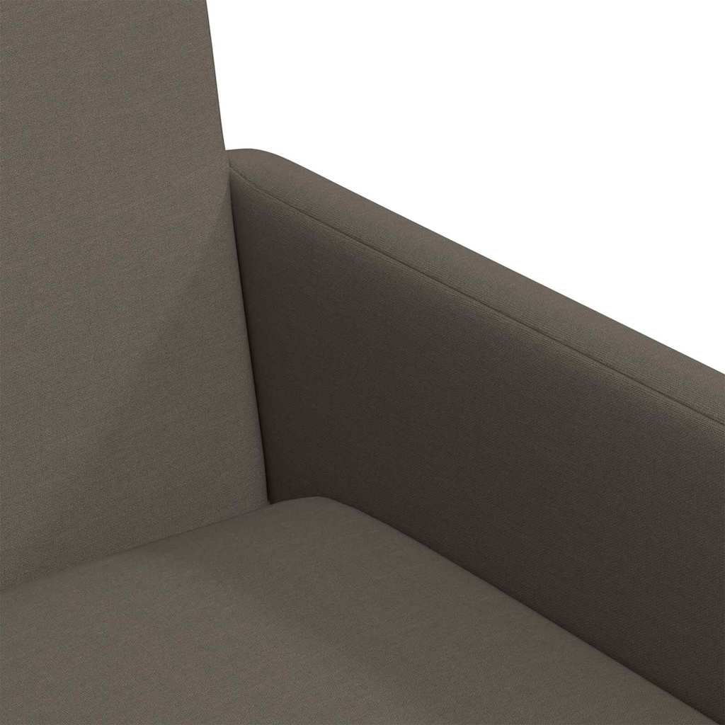 Spisestole med hjul 2 pcs Lysegrå 57 x 67 x 95 cm Linned