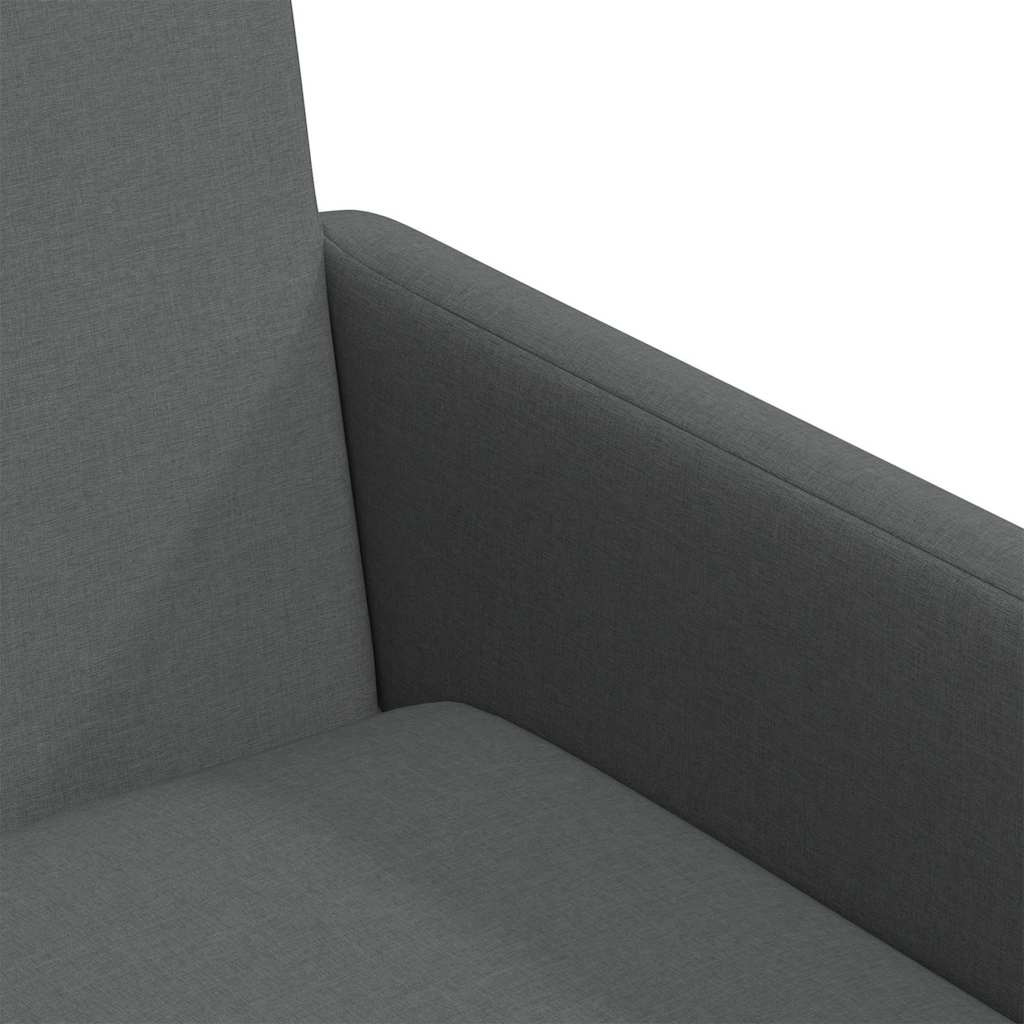Spisestole 2 pcs Mørkegrå 57 x 67 x 95 cm Stof