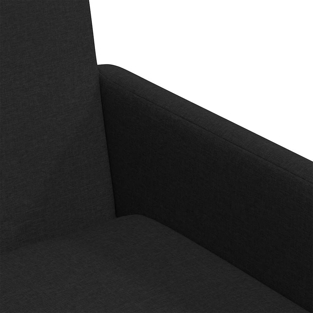Spisestole 2 pcs Sort 57 x 67 x 95 cm Stof