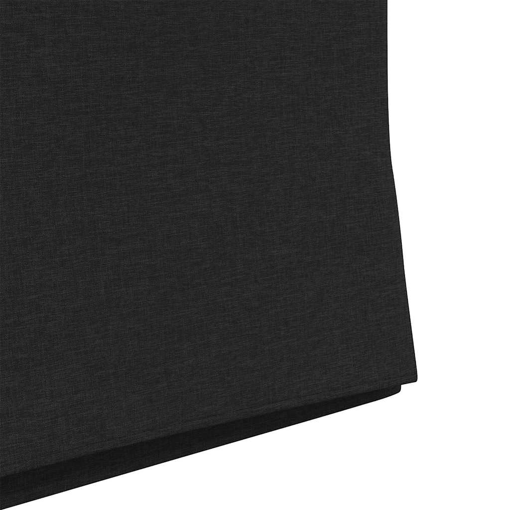 Spisestole 2 pcs Sort 57 x 67 x 95 cm Stof
