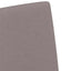 Spisestole 2 pcs Gråbrun 57 x 67 x 95 cm Stof