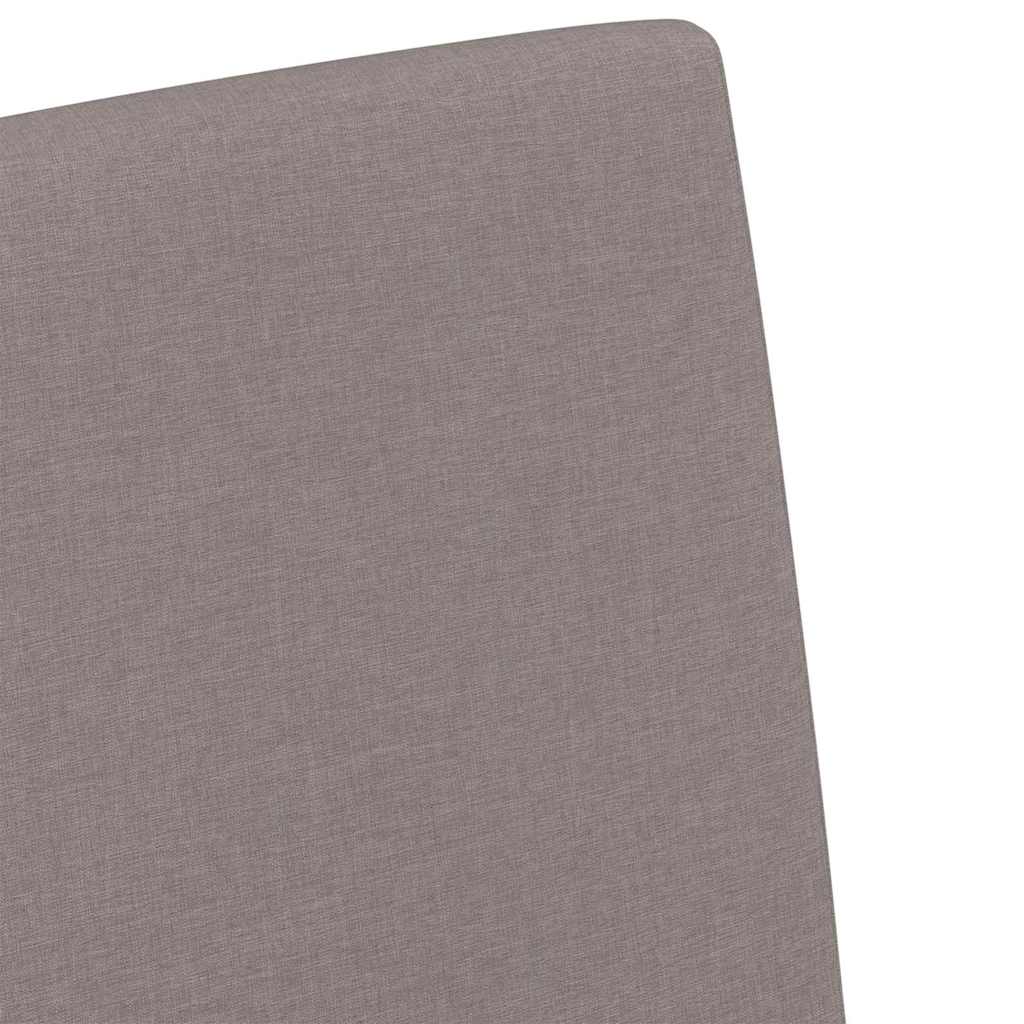 Spisestole 2 pcs Gråbrun 57 x 67 x 95 cm Stof