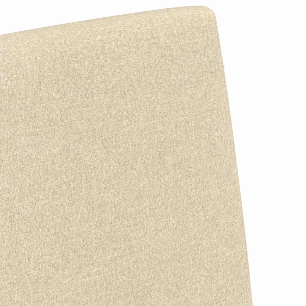 Spisestole 2 pcs Creme 57 x 67 x 95 cm Stof