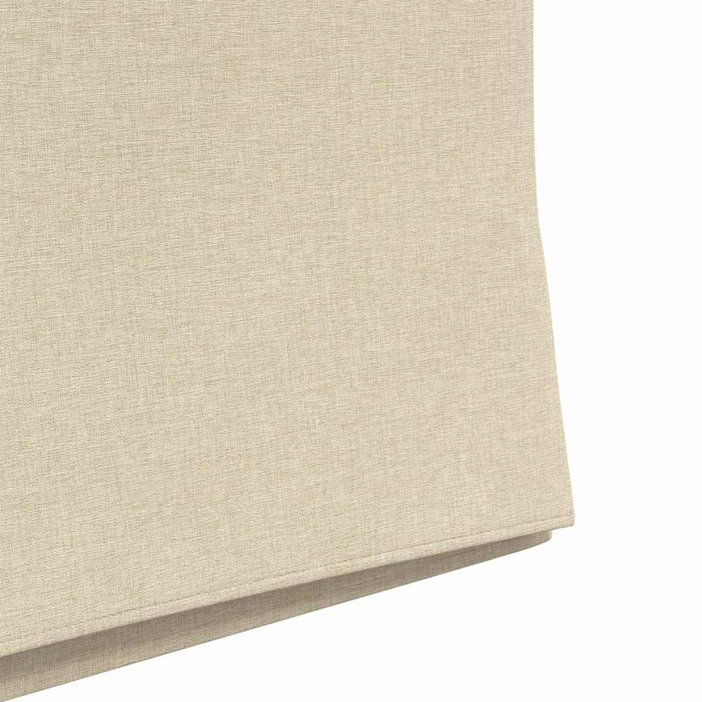 Spisestole 2 pcs Creme 57 x 67 x 95 cm Stof
