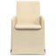 Spisestole 2 pcs Creme 57 x 67 x 95 cm Stof
