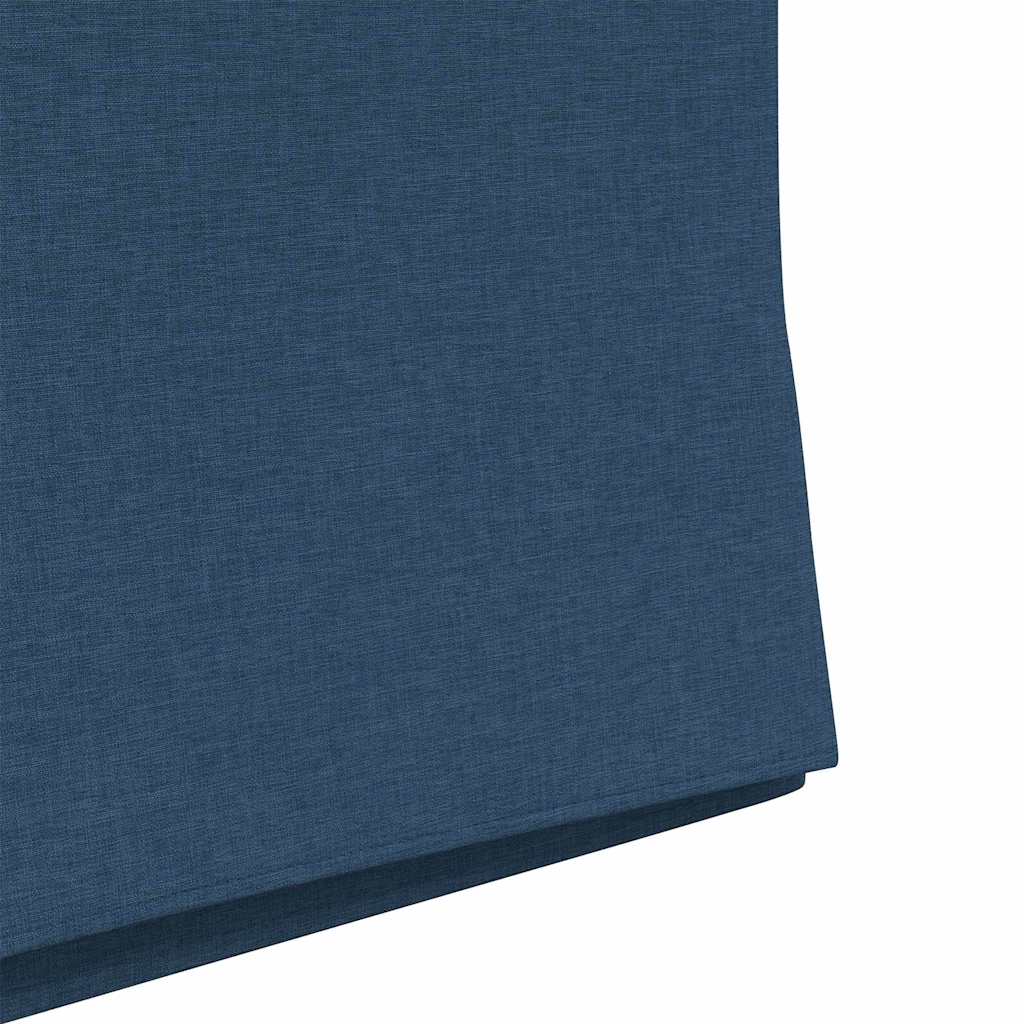 Spisestole 2 pcs Blå 57 x 67 x 95 cm Stof