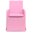 Spisestole 2 pcs Lyserød 57 x 67 x 95 cm Stof
