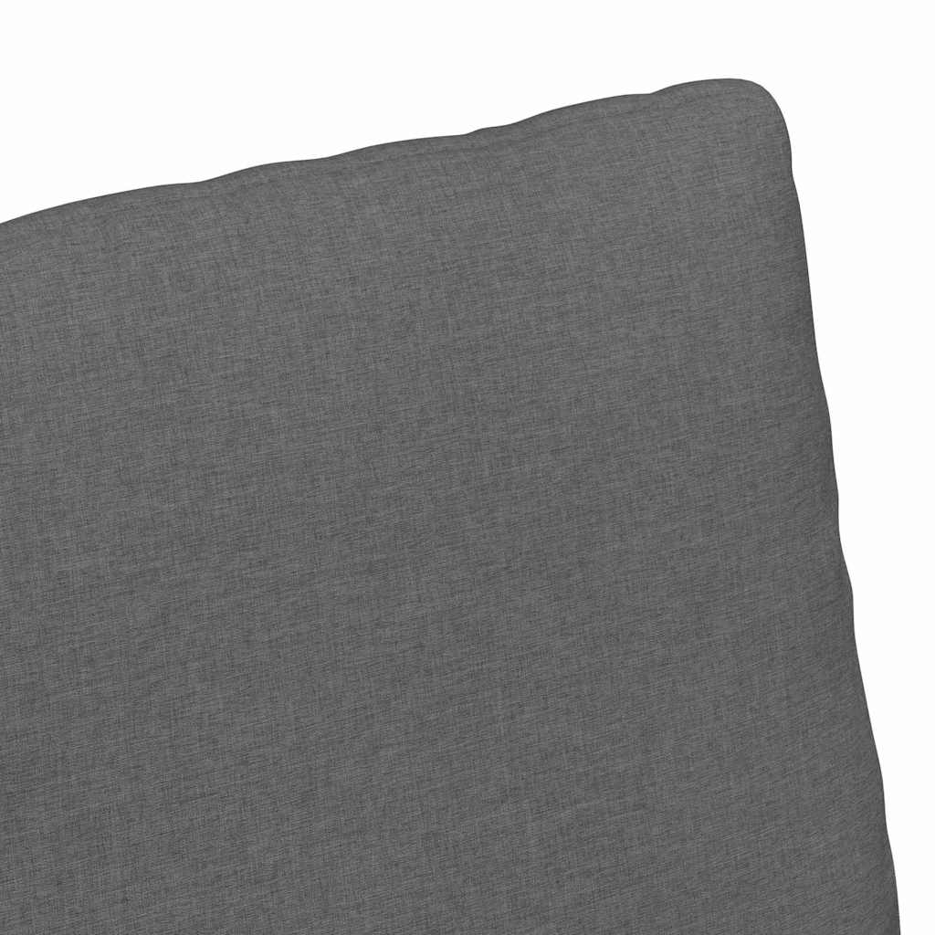 Spisestole 2 pcs Mørkegrå 57 x 67 x 98 cm Stof