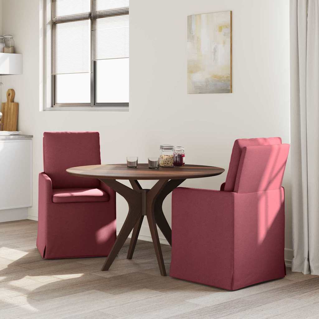Spisestole 2 pcs Vinrød 57 x 67 x 98 cm Stof