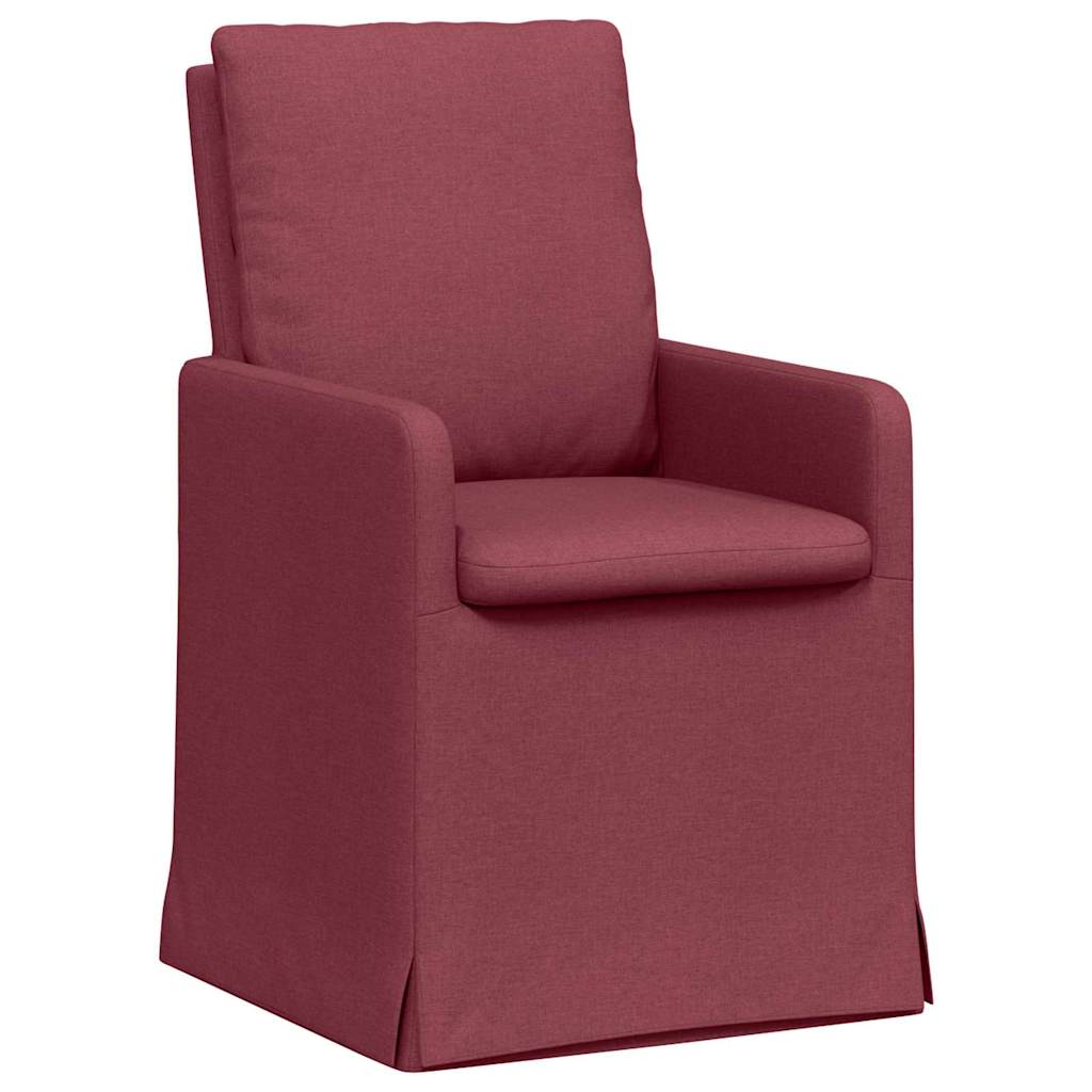 Spisestole 2 pcs Vinrød 57 x 67 x 98 cm Stof