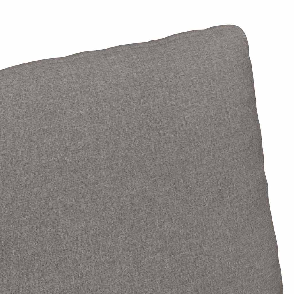 Spisestole 2 pcs Gråbrun 57 x 67 x 98 cm Stof