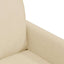 Spisestole 2 pcs Creme 57 x 67 x 98 cm Stof