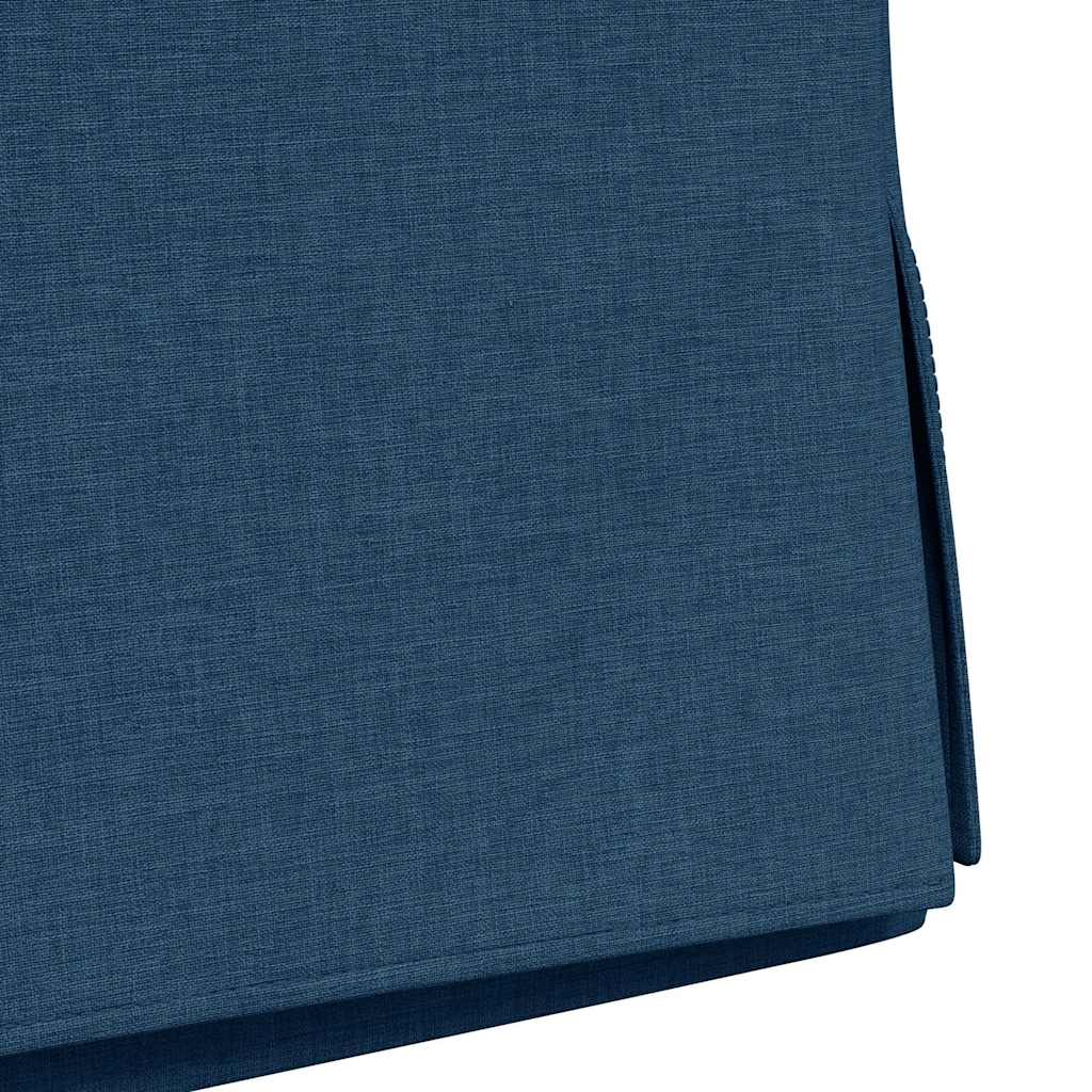 Spisestole 2 pcs Blå 57 x 67 x 98 cm Stof