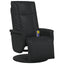 Svingende Massage Recliner Stol Sort 71 x 90 x 105 cm