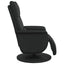 Massage Lænestol Sort 71 x 90 x 105 cm Faux læder