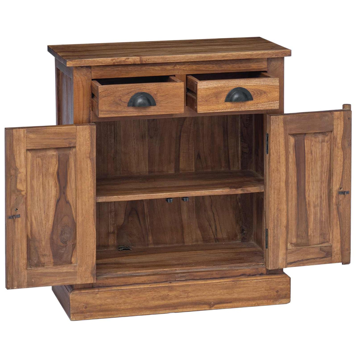 Opbevaringsskab Naturfarvet 65 x 30 x 75 cm Massiv Teaktræ