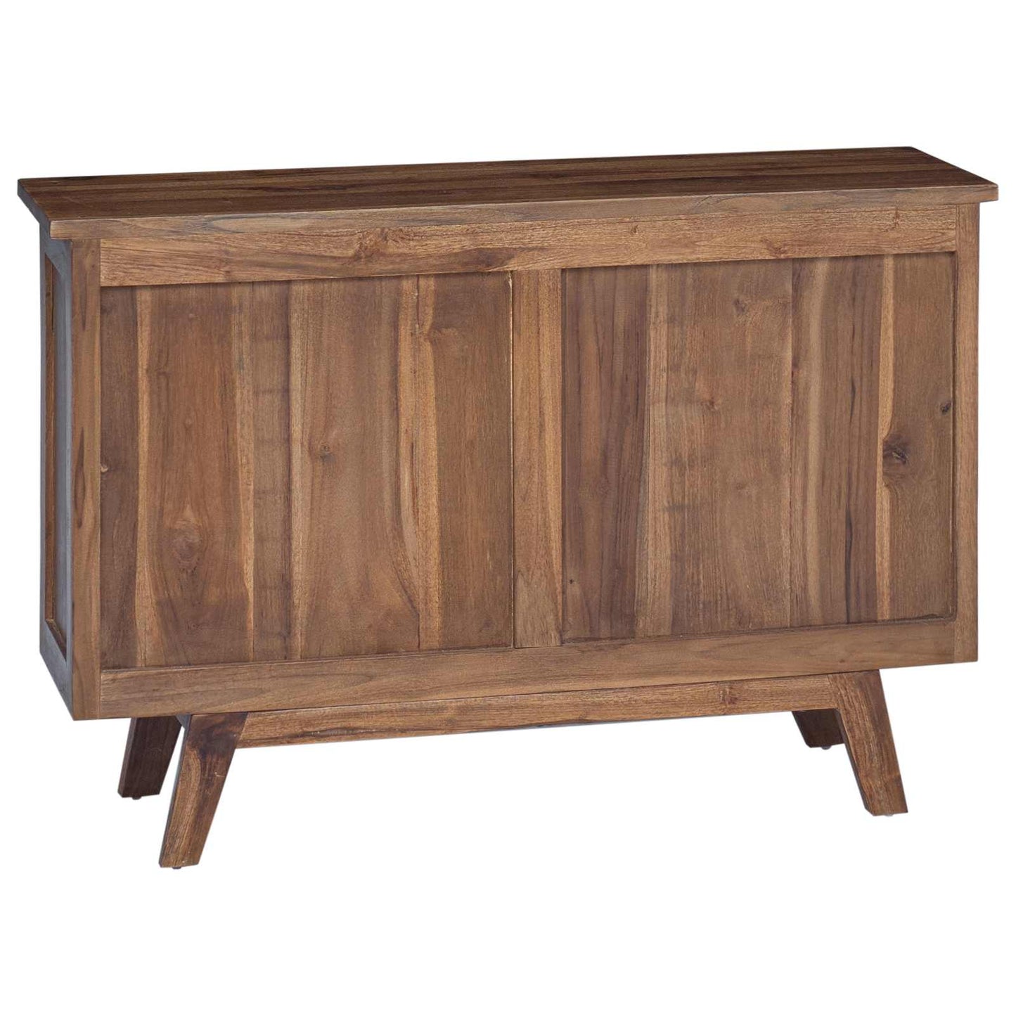 Sideboard Naturfarvet 100 x 30 x 68 cm Massiv Teaktræ