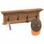 Vægmonteret Jakkeholder Vægmonteret Naturfarvet 70 x 10 x 20 cm