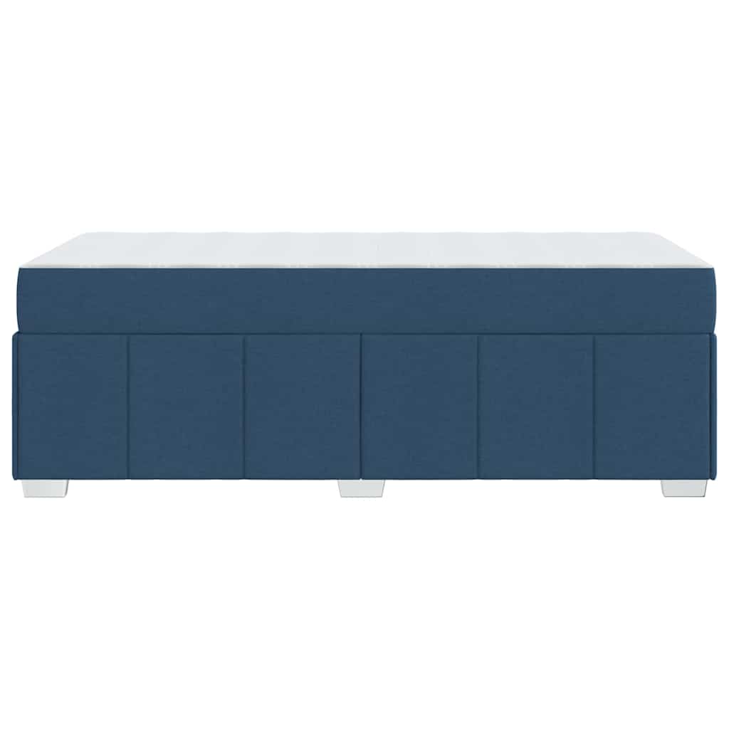 Sengestel med madras Blå 80 x 200 cm Stof
