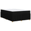 Sengestel Sort 140 x 200 cm Stof
