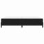 Box spring seng med madras Sort 200 x 220 cm Stof