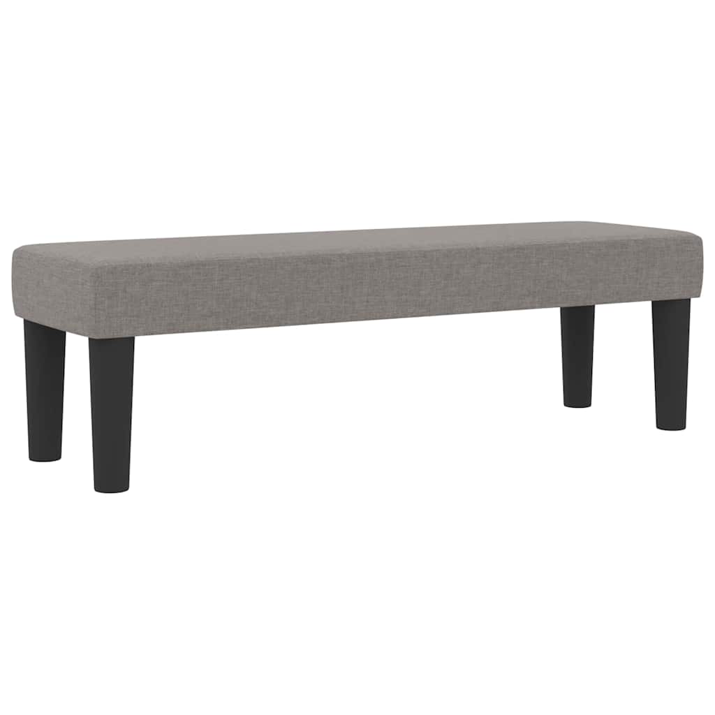 Box spring seng med hovedgærde Gråbrun 180 x 200 cm Stof