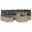 Havesofa Sæt 11 stk. polyrattan